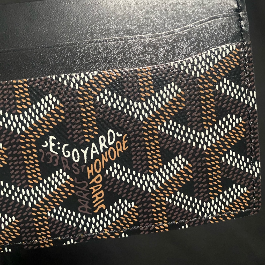 Brand New  Never Used Mens Goyard Card Keeper
